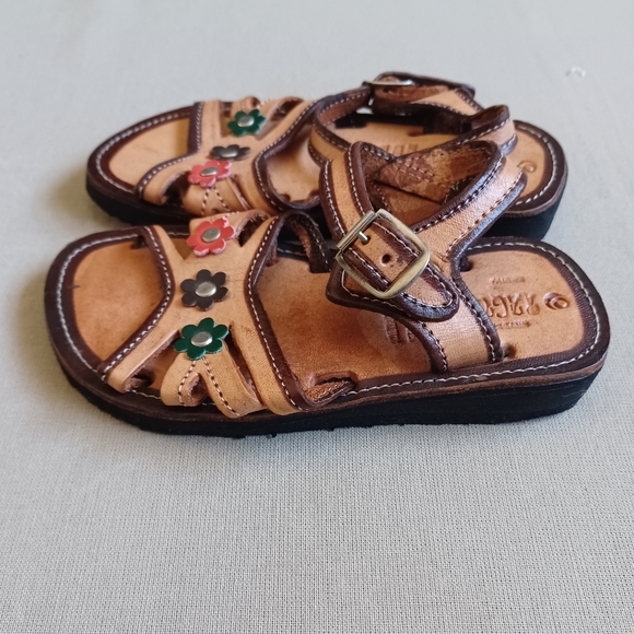 Toddler Handmade Mexican Guaraches - Picture 5 of 8